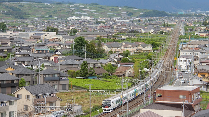 【鉄宿プラン】トレインビュールーム確約★鉄道ファン必見の鉄道＆電車の見える温泉宿